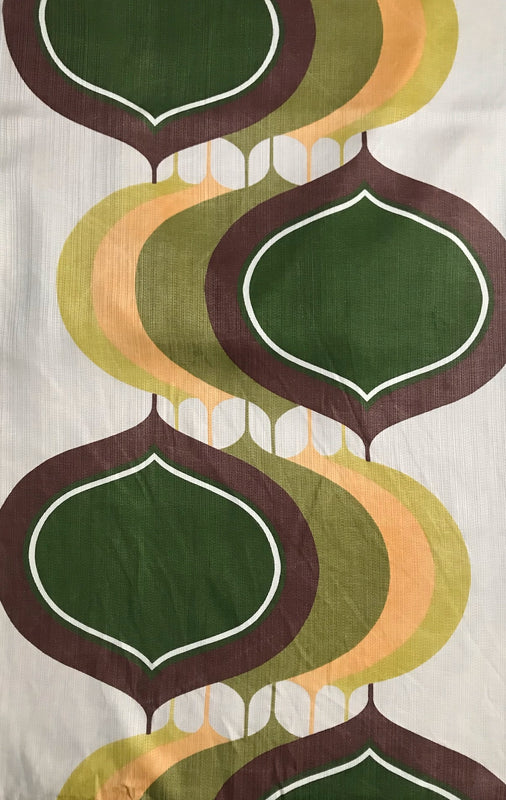 Vintage  Curtain  #F327  FREE AUS POSTAGE