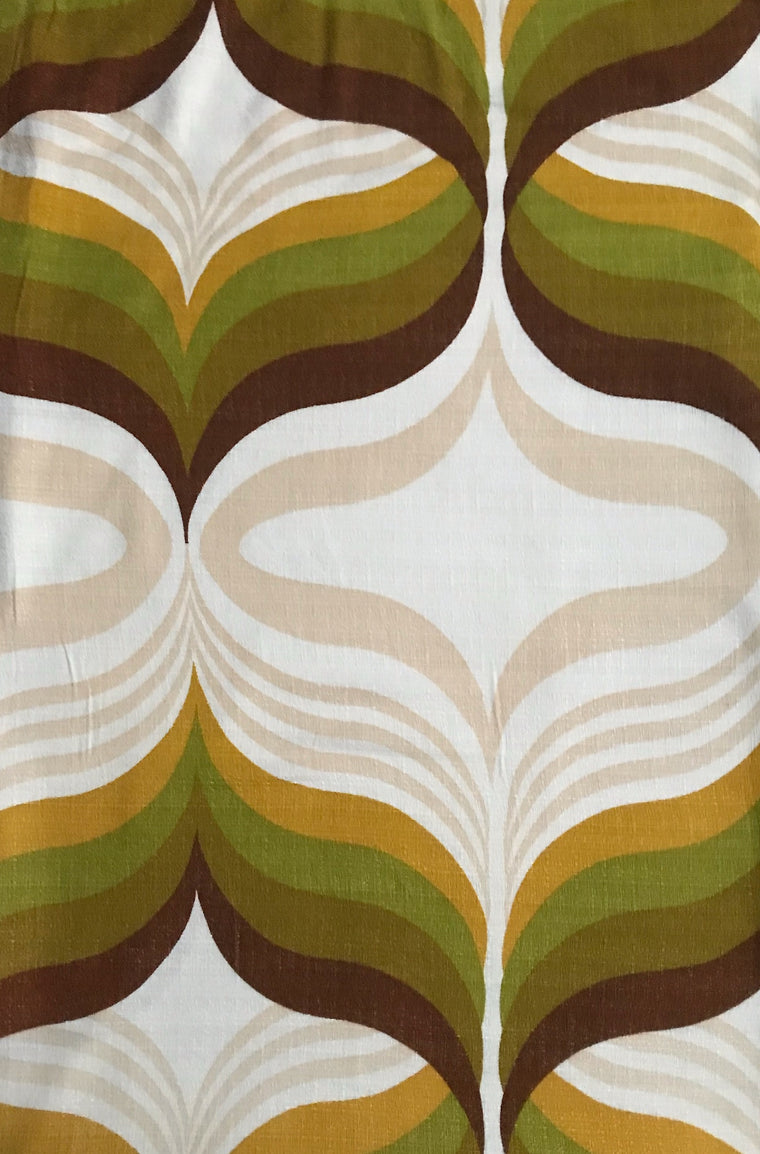 Vintage  Curtain  #F331 FREE AUS POSTAGE