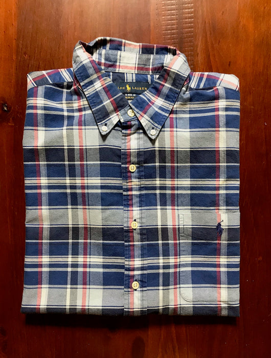 Ralph Lauren Short Sleeve Shirt  #C267 FREE AUS POSTAGE