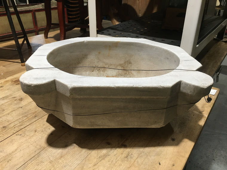Vintage  Turkish Marble Sink #2970