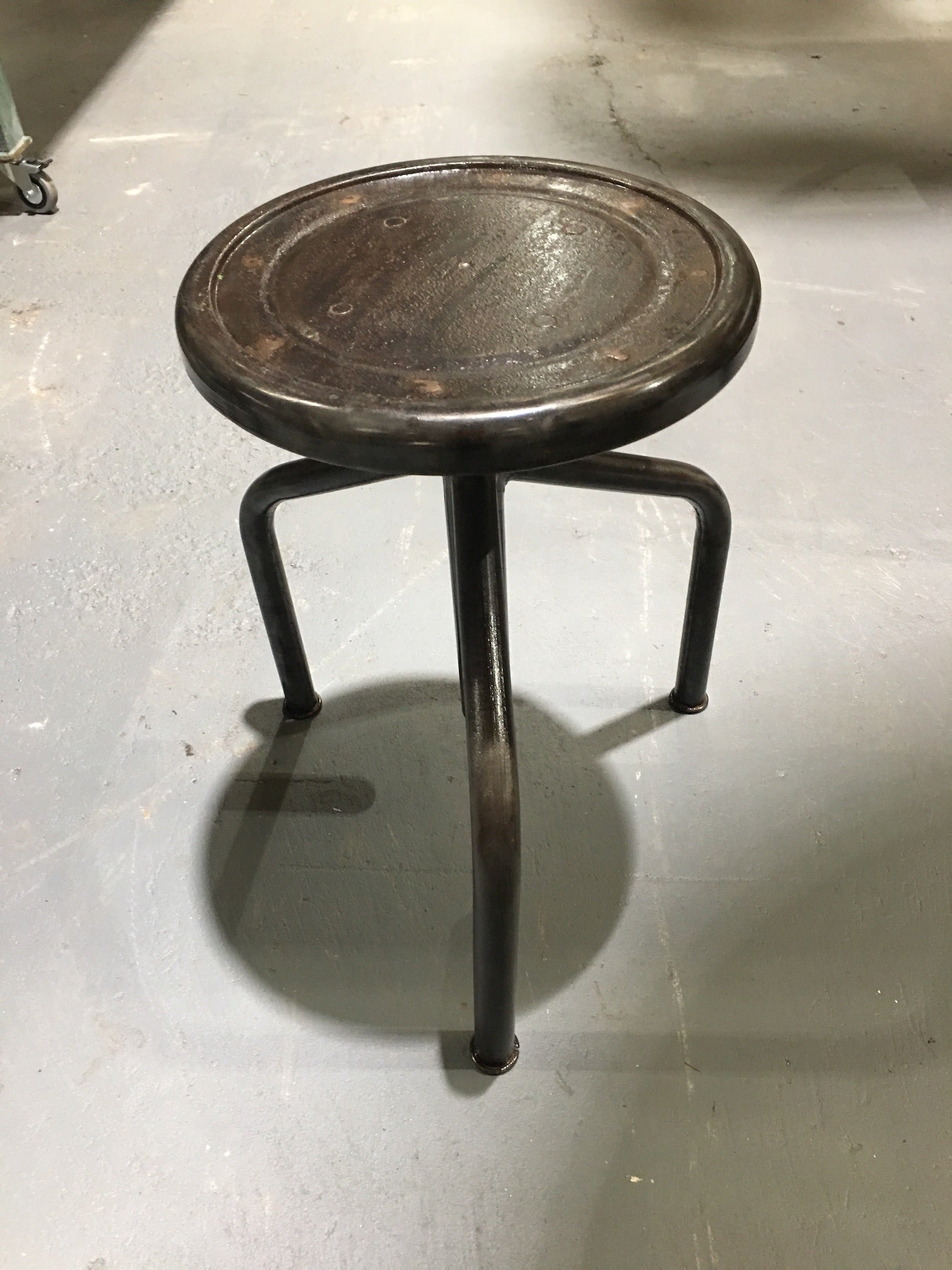Vintage  Dutch Hospital Stool Adjustable Hight  #2972