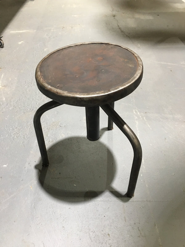 Vintage  Dutch Hospital Stool Adjustable Hight  #2974