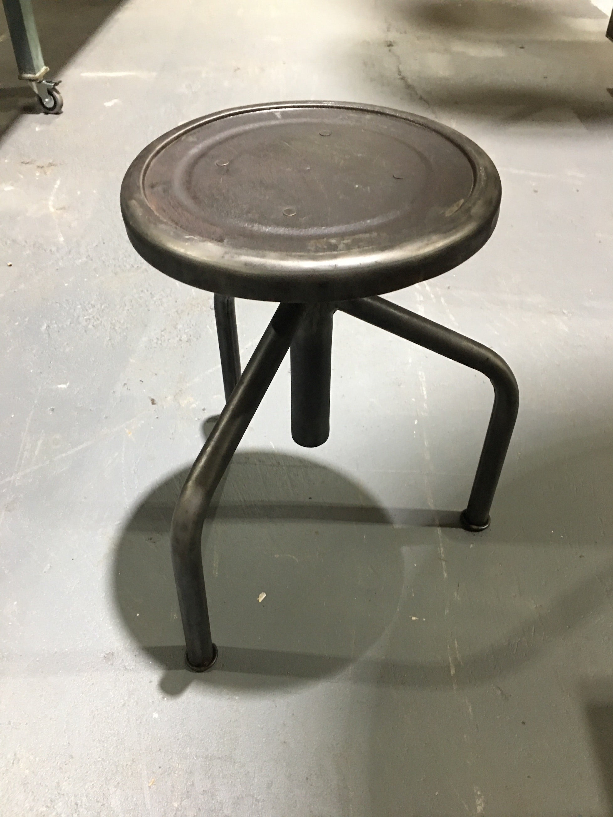 Vintage  Dutch Hospital Stool Adjustable Hight  #2976