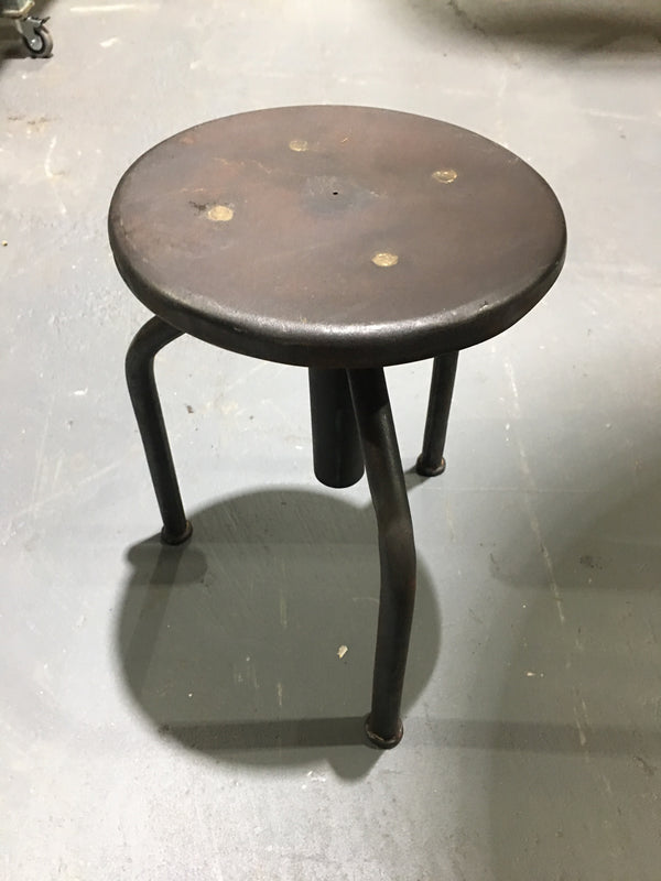 Vintage  Dutch Hospital Stool Adjustable Hight  #2979