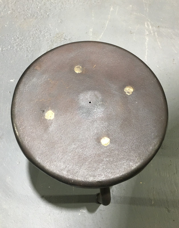 Vintage  Dutch Hospital Stool Adjustable Hight  #2979