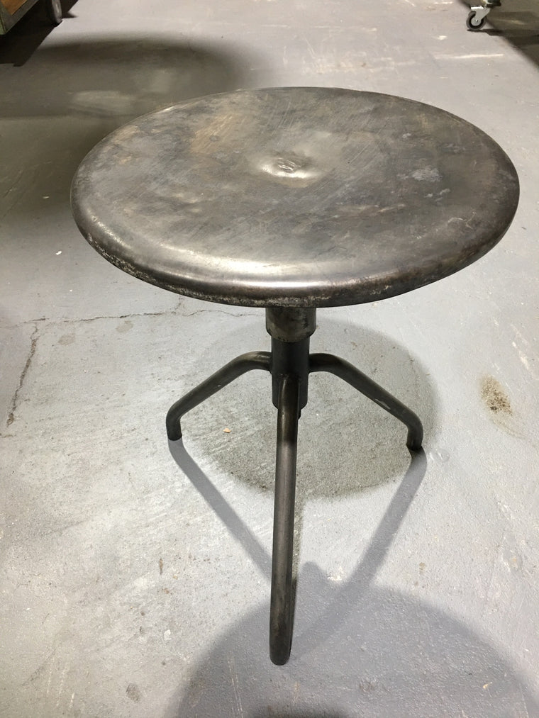 Vintage  Dutch Hospital Stool Adjustable Hight  #2980