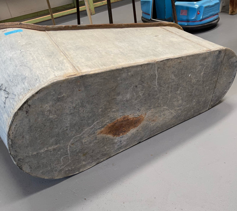 Vintage European  Galvanised Bathtub #4209 Byron