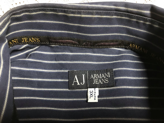 Armani Jeans Long Sleeve Shirt  #C284 FREE AUS POSTAGE