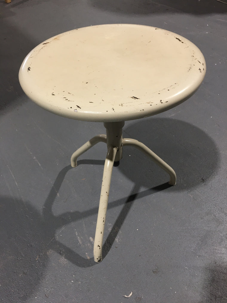 Vintage  Dutch Hospital Stool Adjustable Hight  #2988