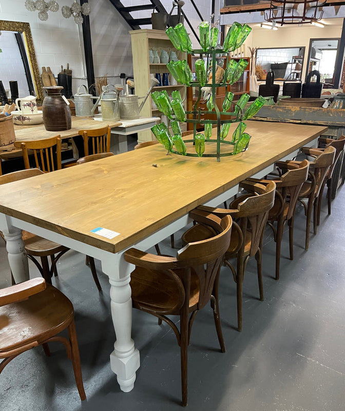 Vintage European Kitchen Table  #4203  Byron