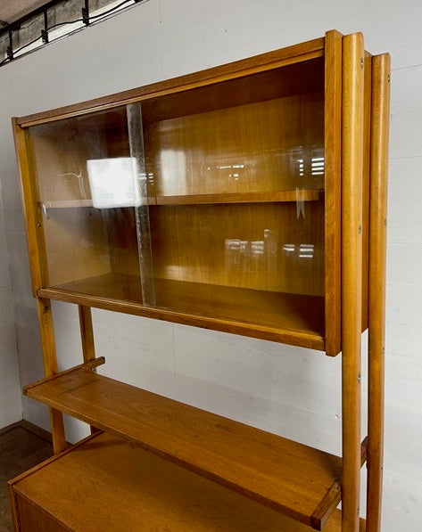 Mid Century  Dispaly Cabinet / Bookcase  #4309