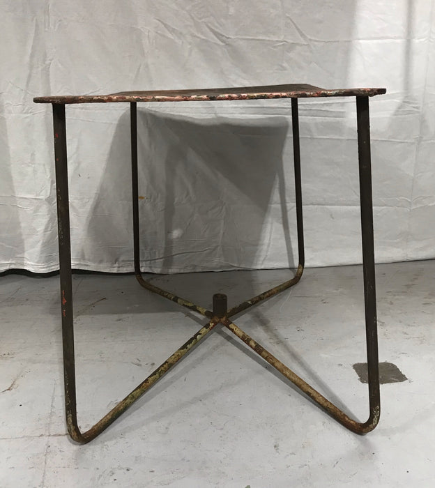 Vintage Metal  Garden Table  #3536 A Byron