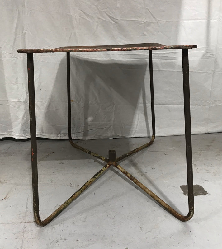 Vintage Metal  Garden Table  #3536 A Byron