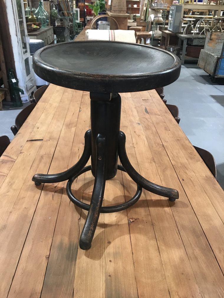 Vintage Thonet/Bentwood Piano Stool Adjustable Hight  #2999
