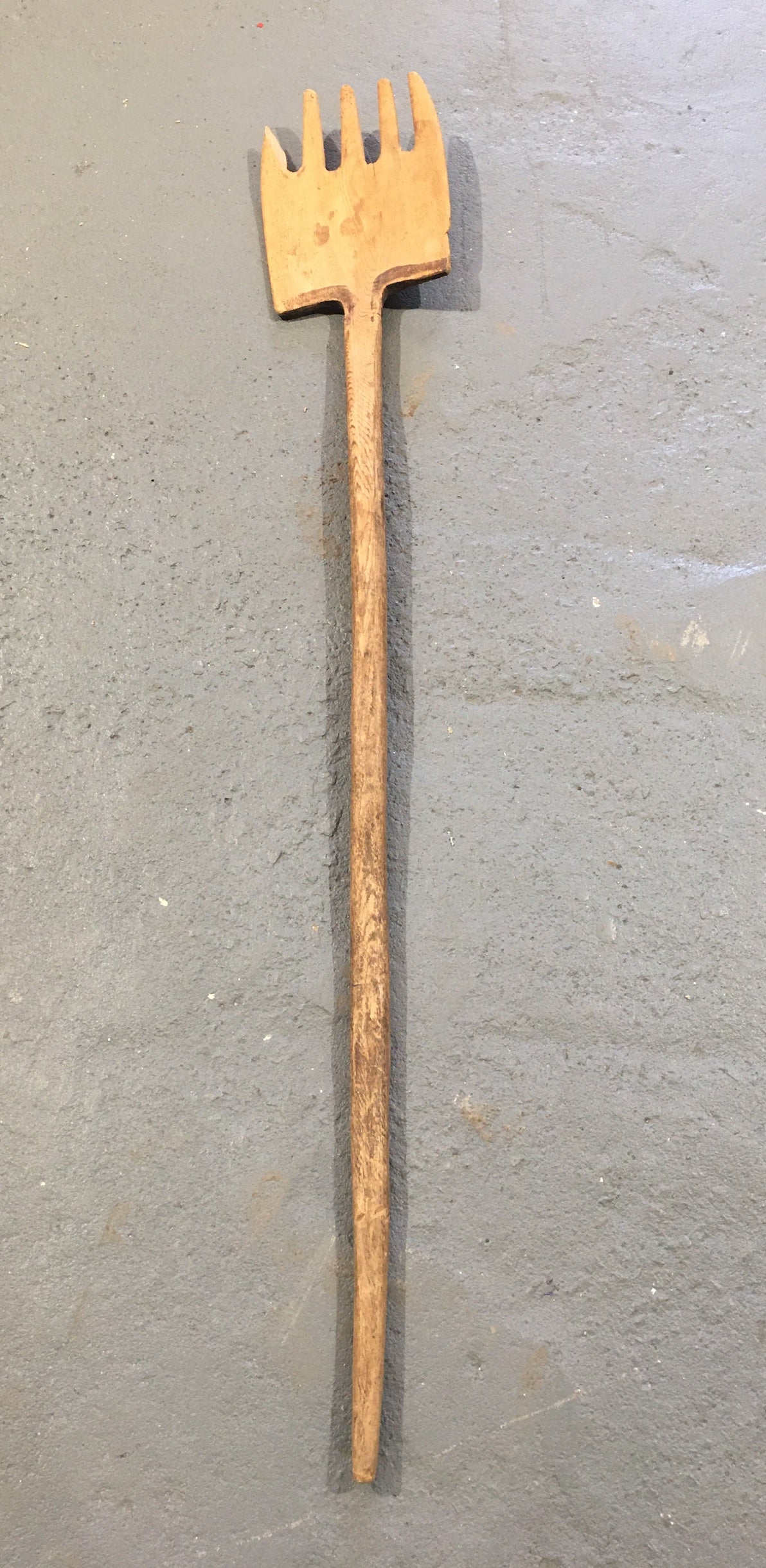 Vintage  European Wooden Giant Fork #3000 (2)