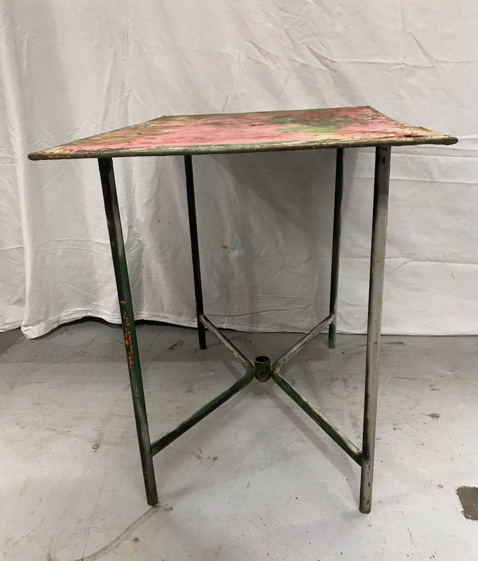 Vintage Metal  Garden Table  #3536 c