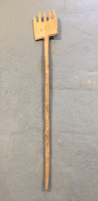 Vintage  European Wooden Giant Fork #3000 (2)