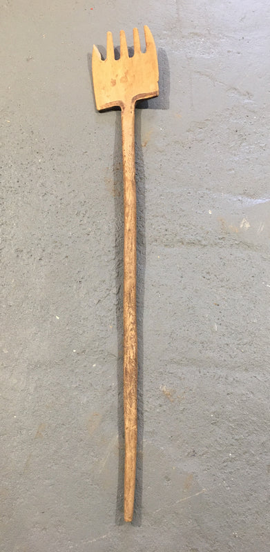 Vintage  European Wooden Giant Fork #3000 (2)