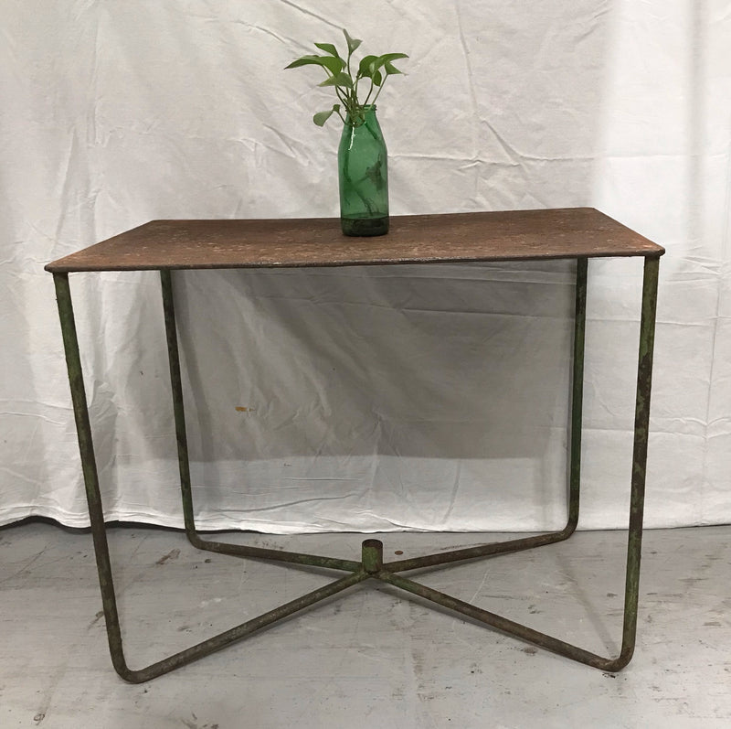 Vintage Metal  Garden Table  #3536 D Byron