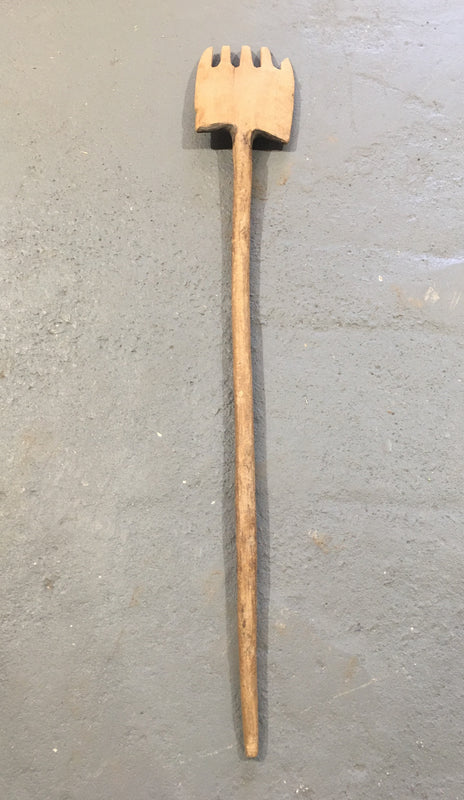 Vintage  European Wooden Giant Fork #3000 (2)