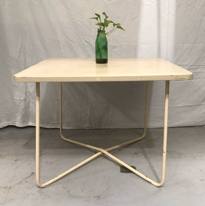 Vintage Metal  Garden Table  #3537 D