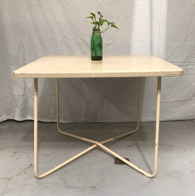 Vintage Metal  Garden Table  #3537 D