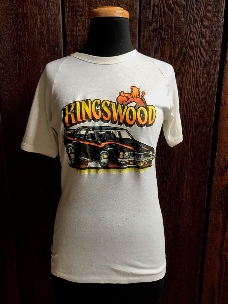 1970s Kingswood Iron-On T-Shirt   #C298  FREE AUS POSTAGE