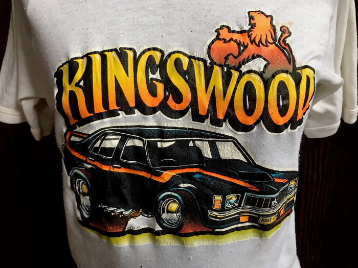 1970s Kingswood Iron-On T-Shirt   #C298  FREE AUS POSTAGE