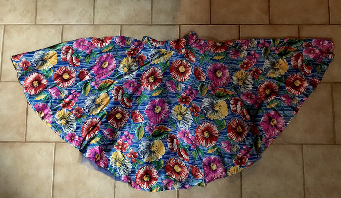 Vintage Full Circle Skirt  #C303  FREE AUS POSTAGE