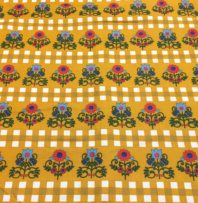 Vintage 70s Curtain   #3006 (2)