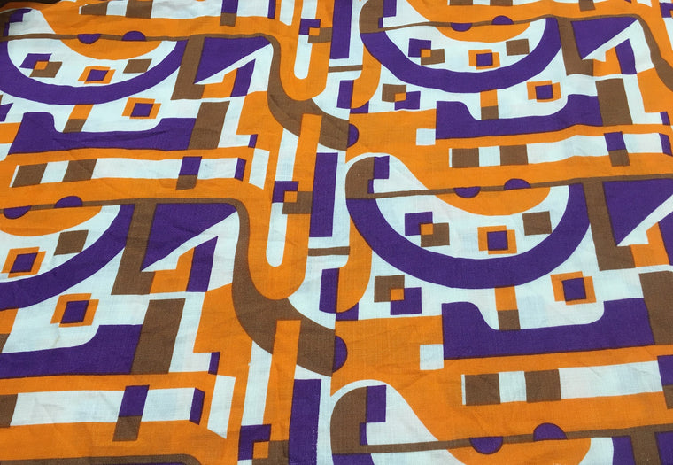 Vintage 70s Fabric  #3006 (4)