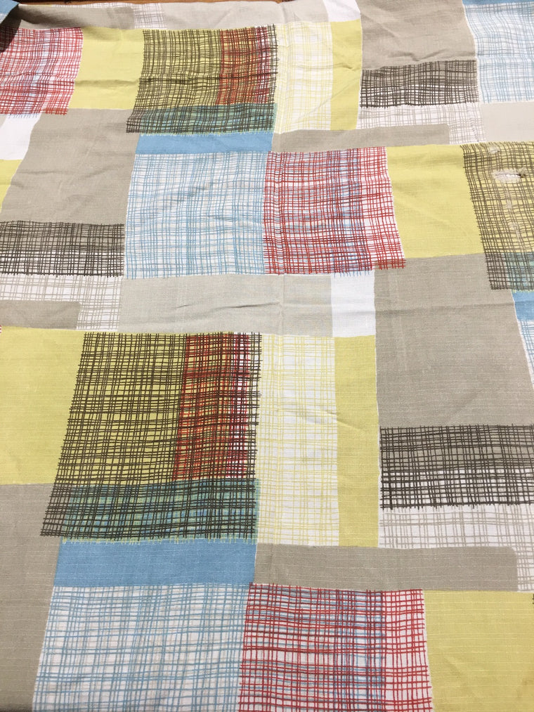 Vintage 50s Curtain   #3006 (11)