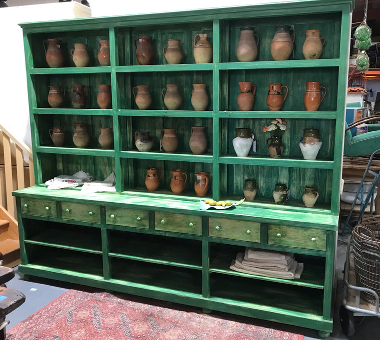 Vintage  European  Shop Shelving Unit # 3539