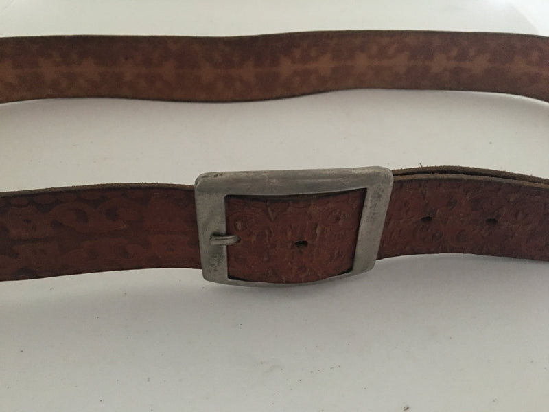 Vintage Leather Belt #C098 FREE AUS POSTAGE