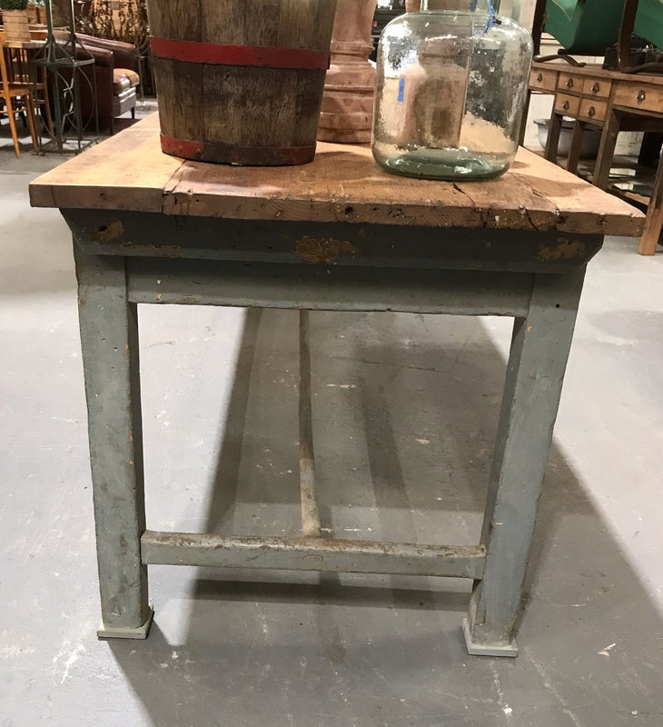 Vintage European   Farmhouse Table  #3547  BYRON
