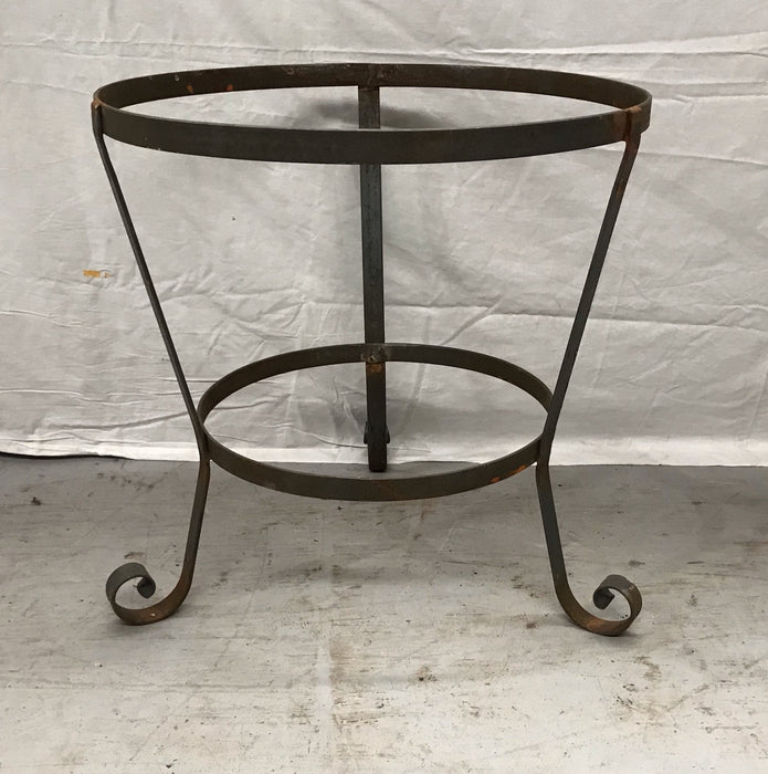 Vintage  Turkish Galvanised Olive  Bin #3548 C
