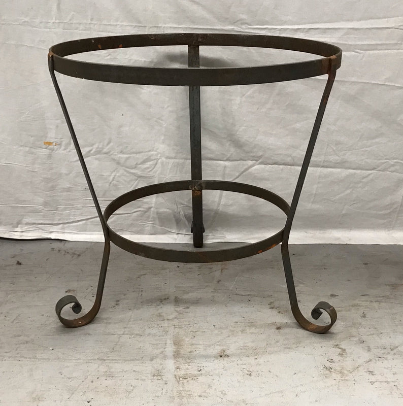 Vintage  Turkish Galvanised Olive  Bin #3548 C