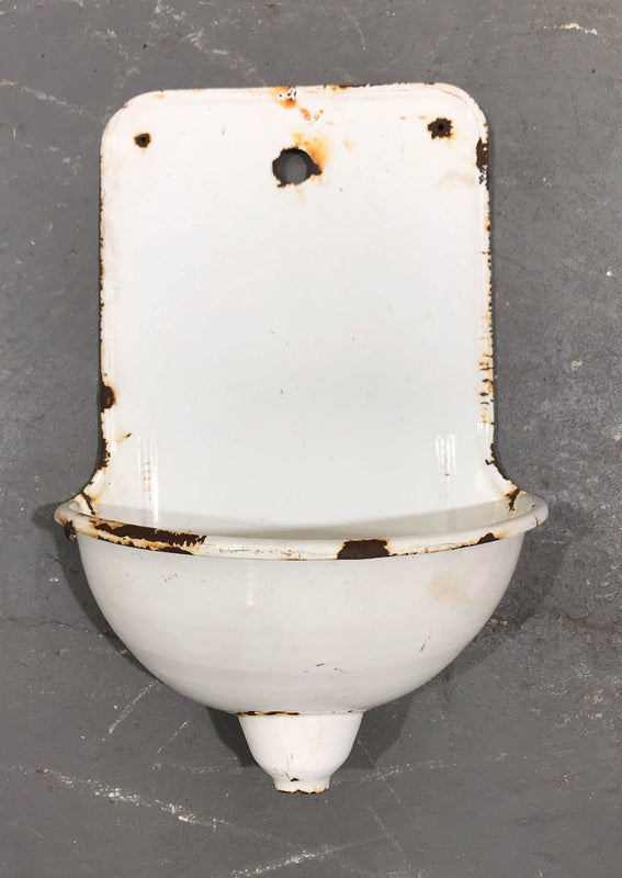 Vintage European Enamel  Wall Fountain #3550 A