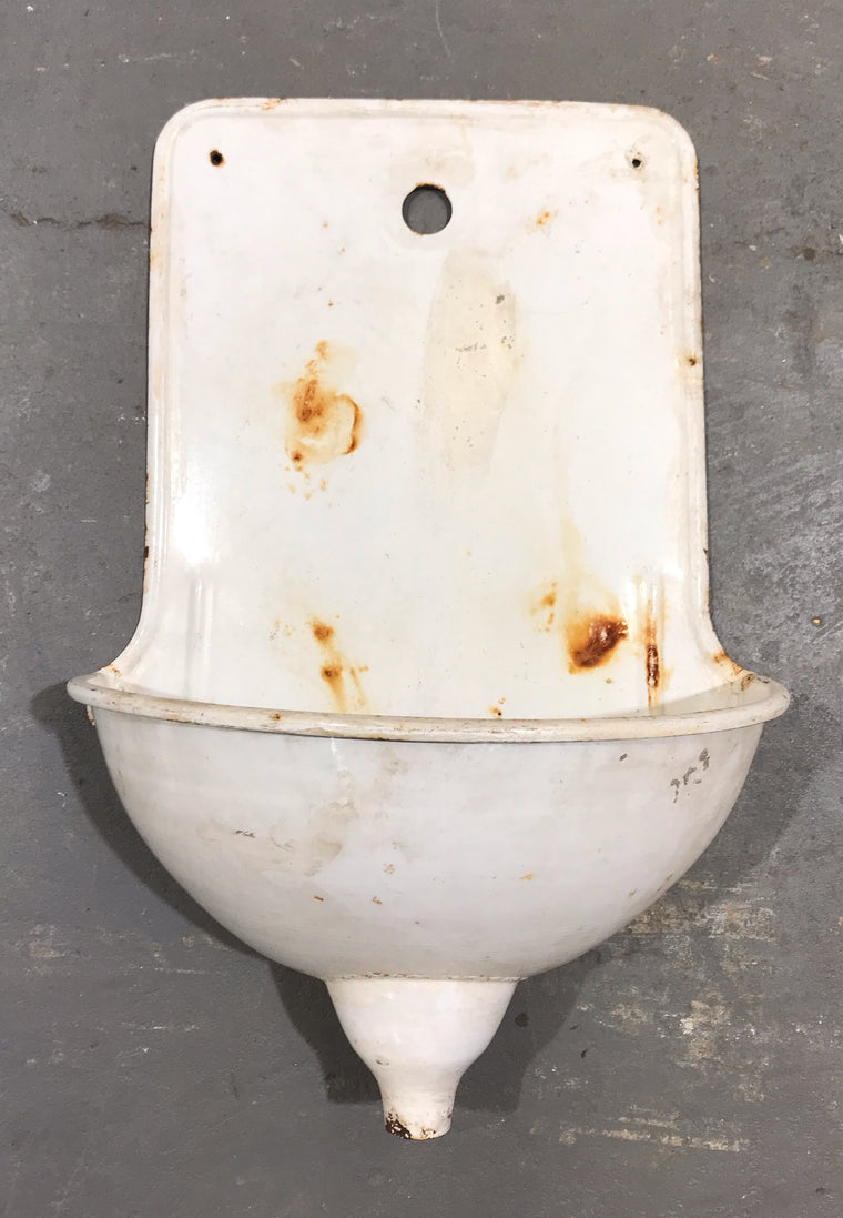 Vintage European Enamel  Wall Fountain #3550 C