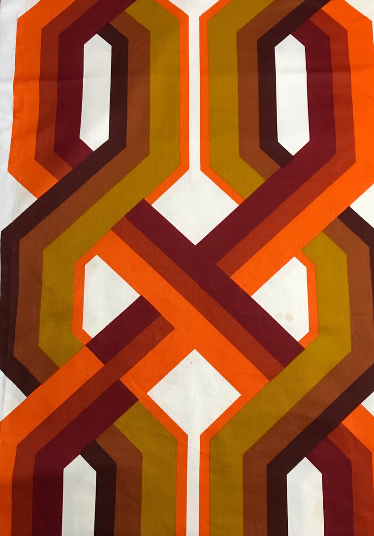 Vintage  Curtain  #F342  FREE AUS POSTAGE