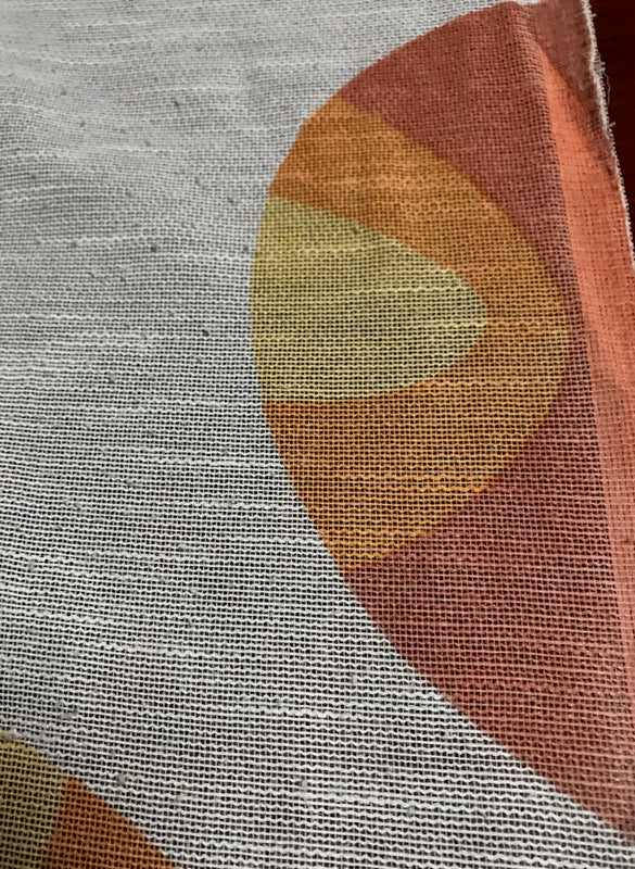 Vintage  Curtain  #F348  FREE AUS POSTAGE