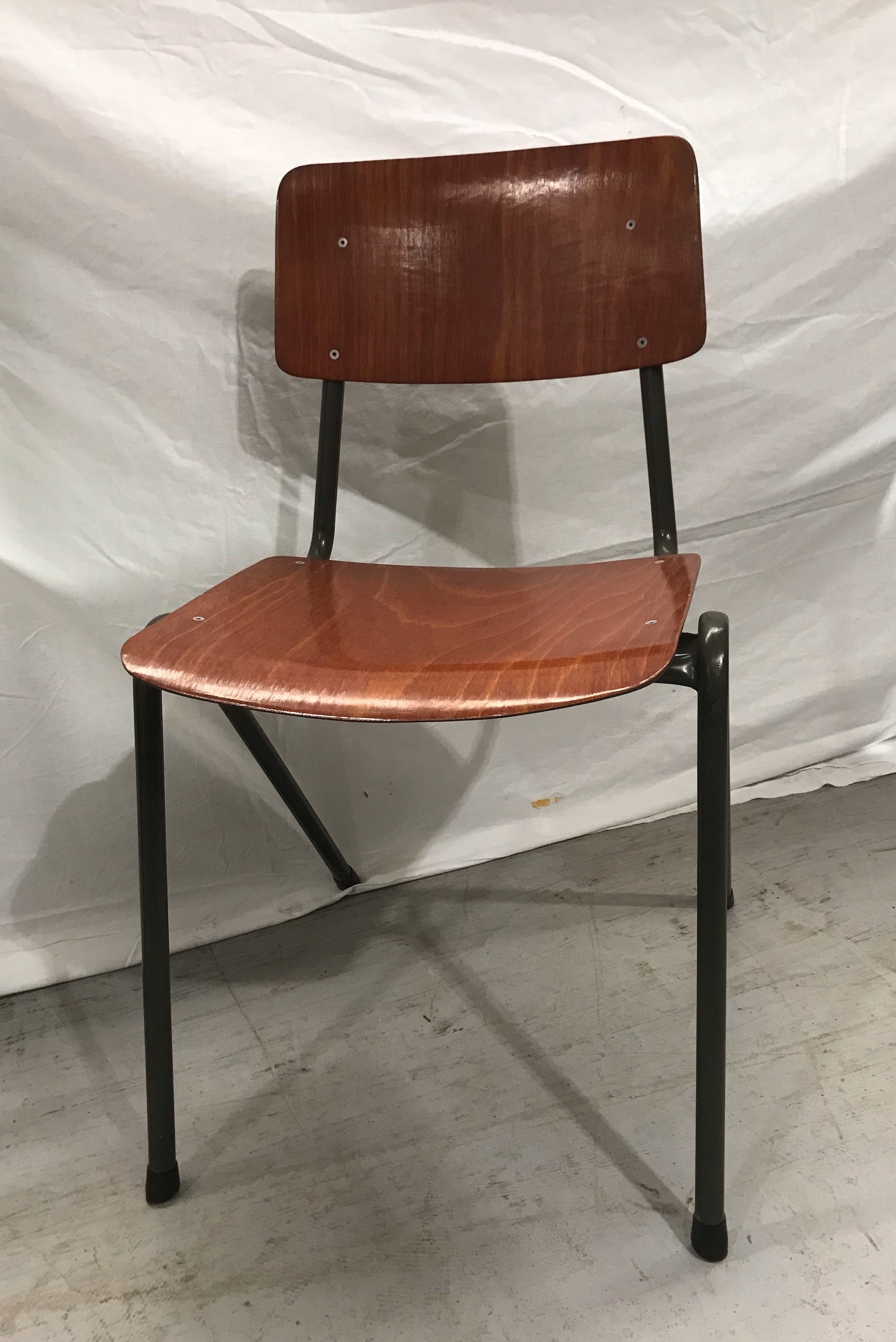 Vintage Dutch School Chairs  #3554
