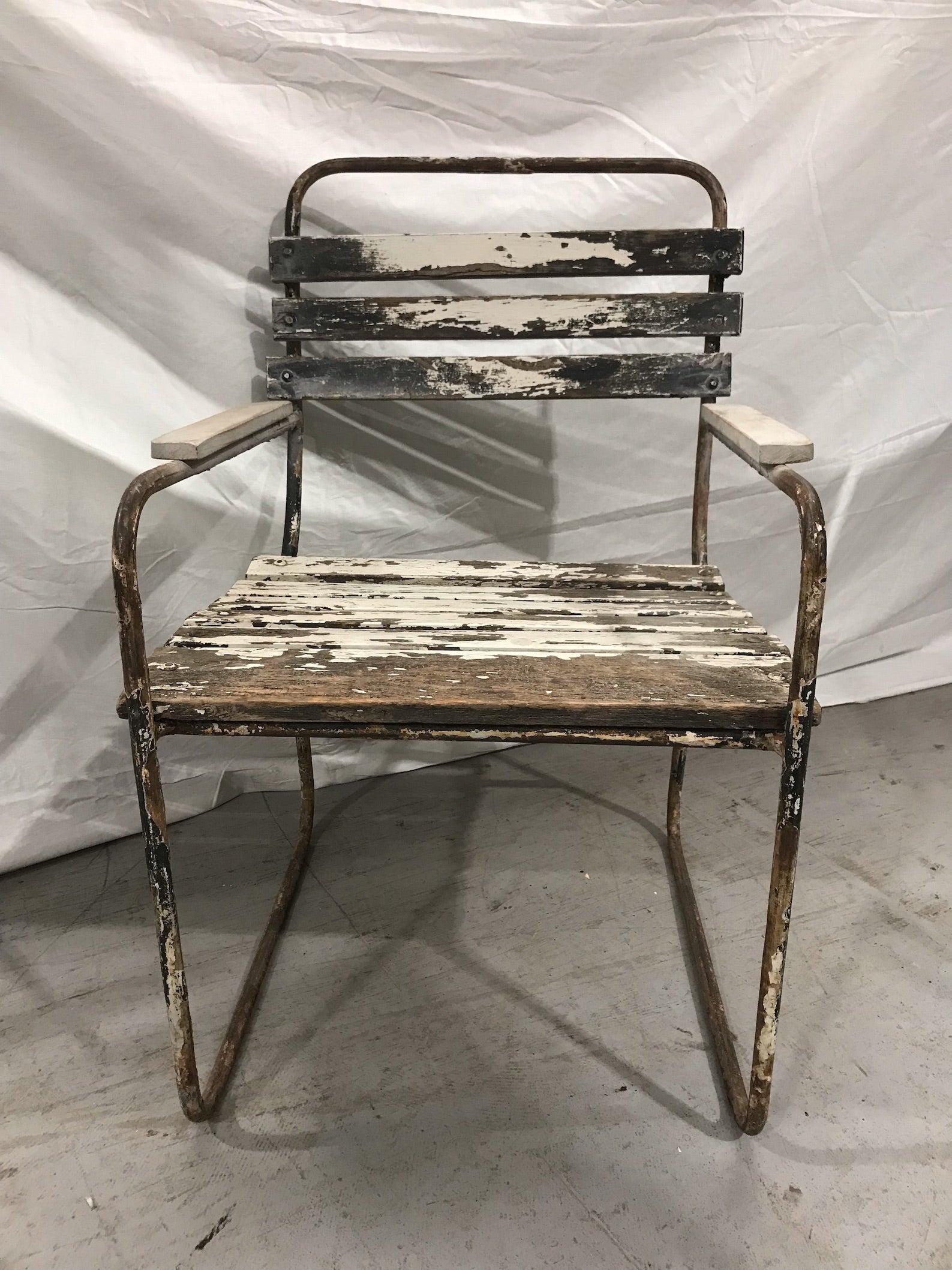 Rustic Vintage  Garden Chair  # 3558 B