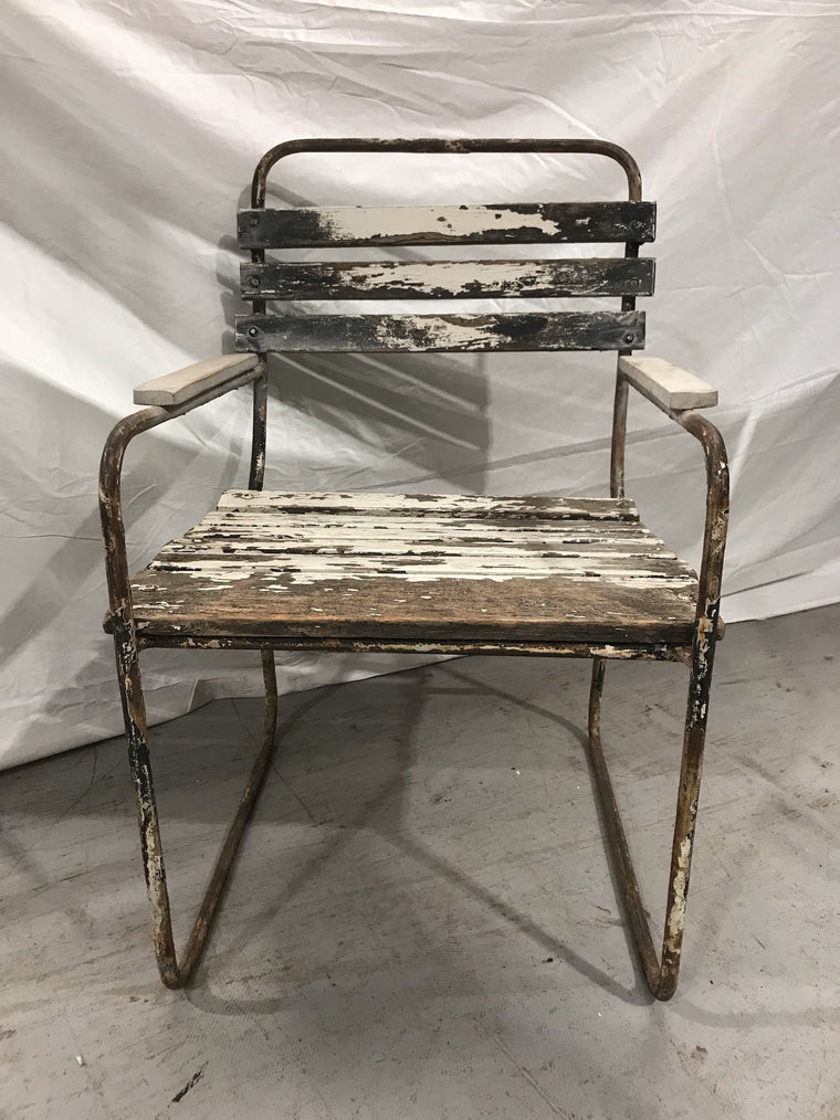 Rustic Vintage  Garden Chair  # 3558 B