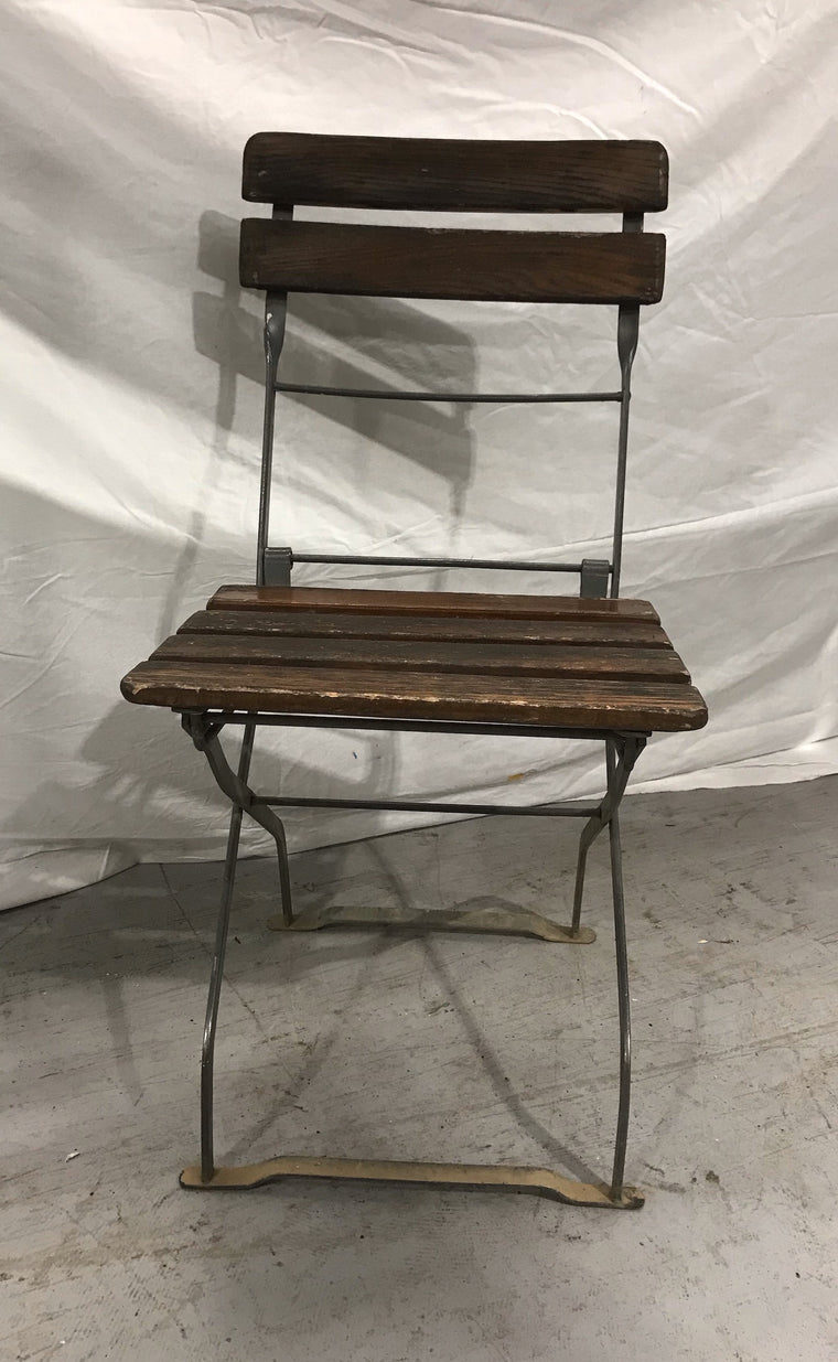 Rustic Vintage Foldable  Garden Chair  # 3560