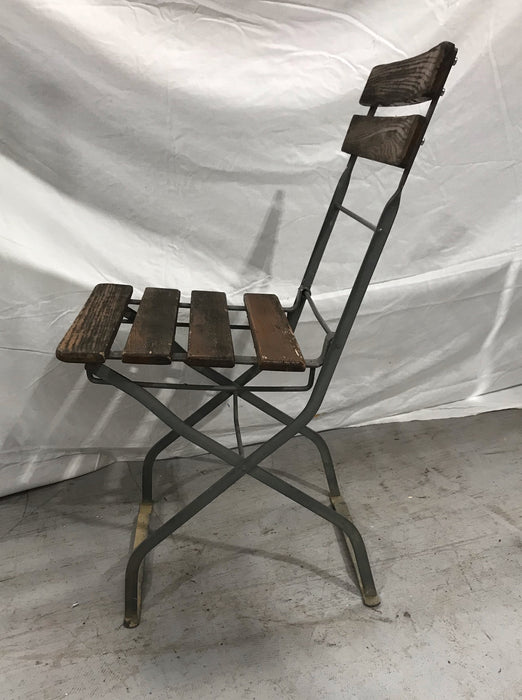 Rustic Vintage Foldable  Garden Chair  # 3560