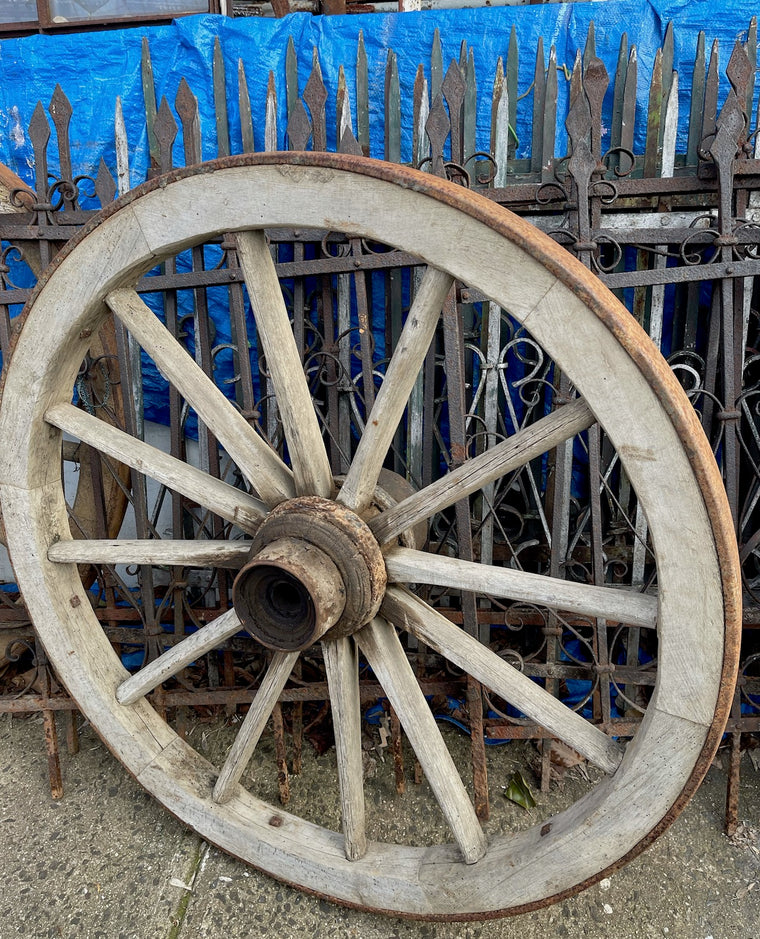 Vintage European Wagon Wheel #3269 (2)