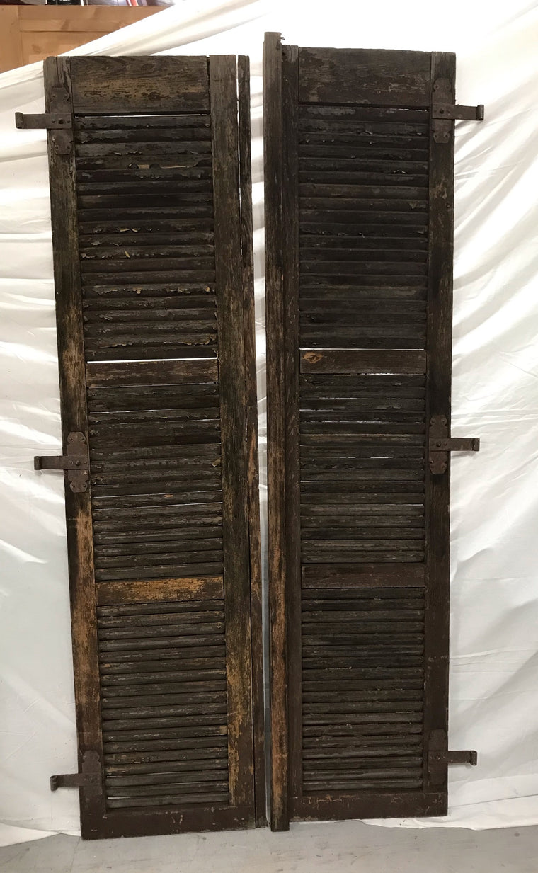 Vintage Wooden Window Shutter # 3563