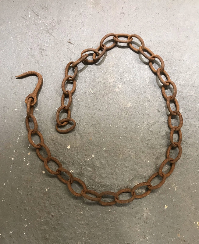Rusted Vintage Chain  #3565 C