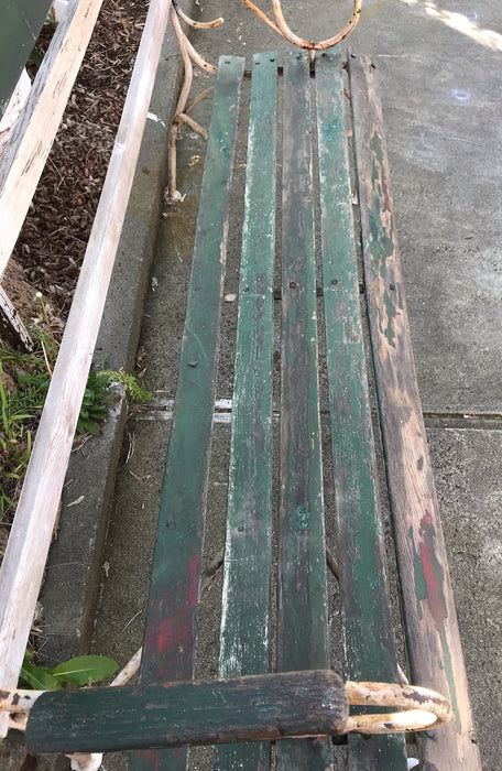 Vintage Garden Bench Seat #3572 B